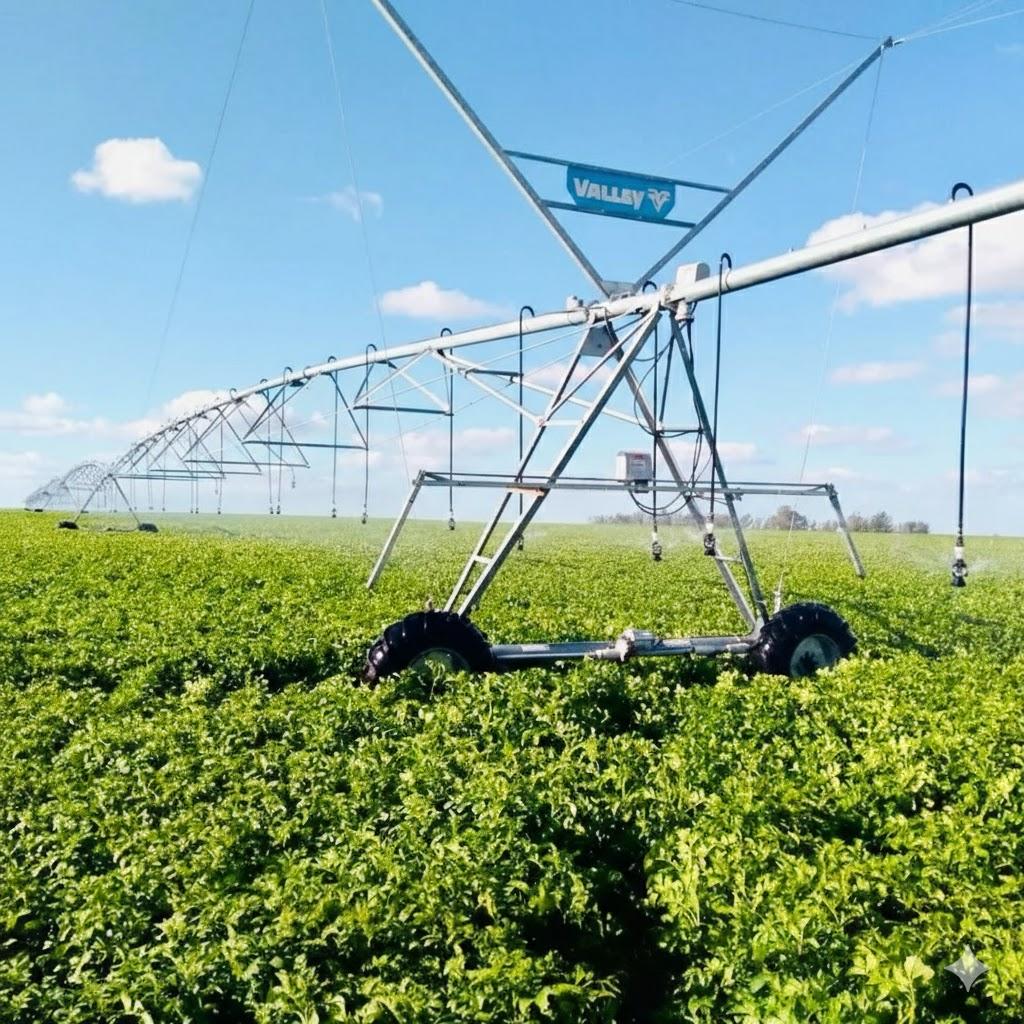 Sistema de riego por pivot central