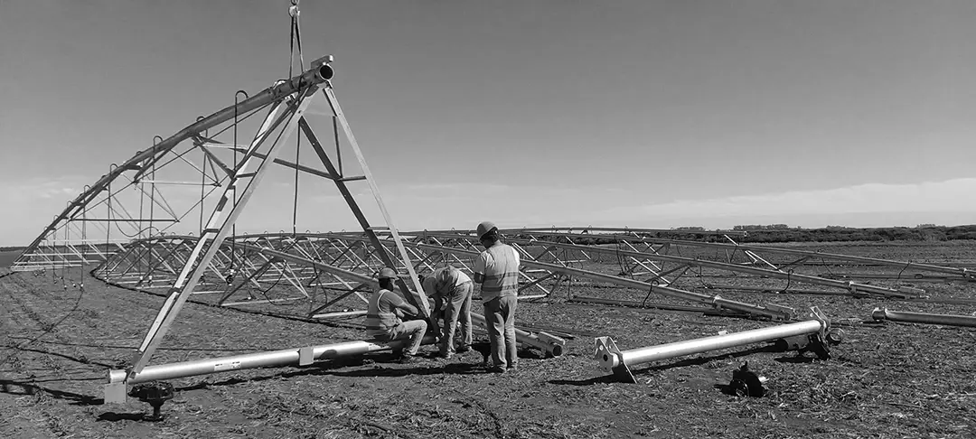Construcción de sistemas de riego
